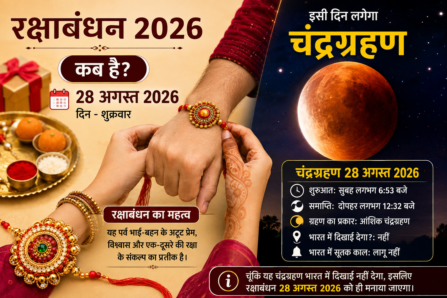 Raksha Bandhan 2026: रक्षाबंधन कब है?